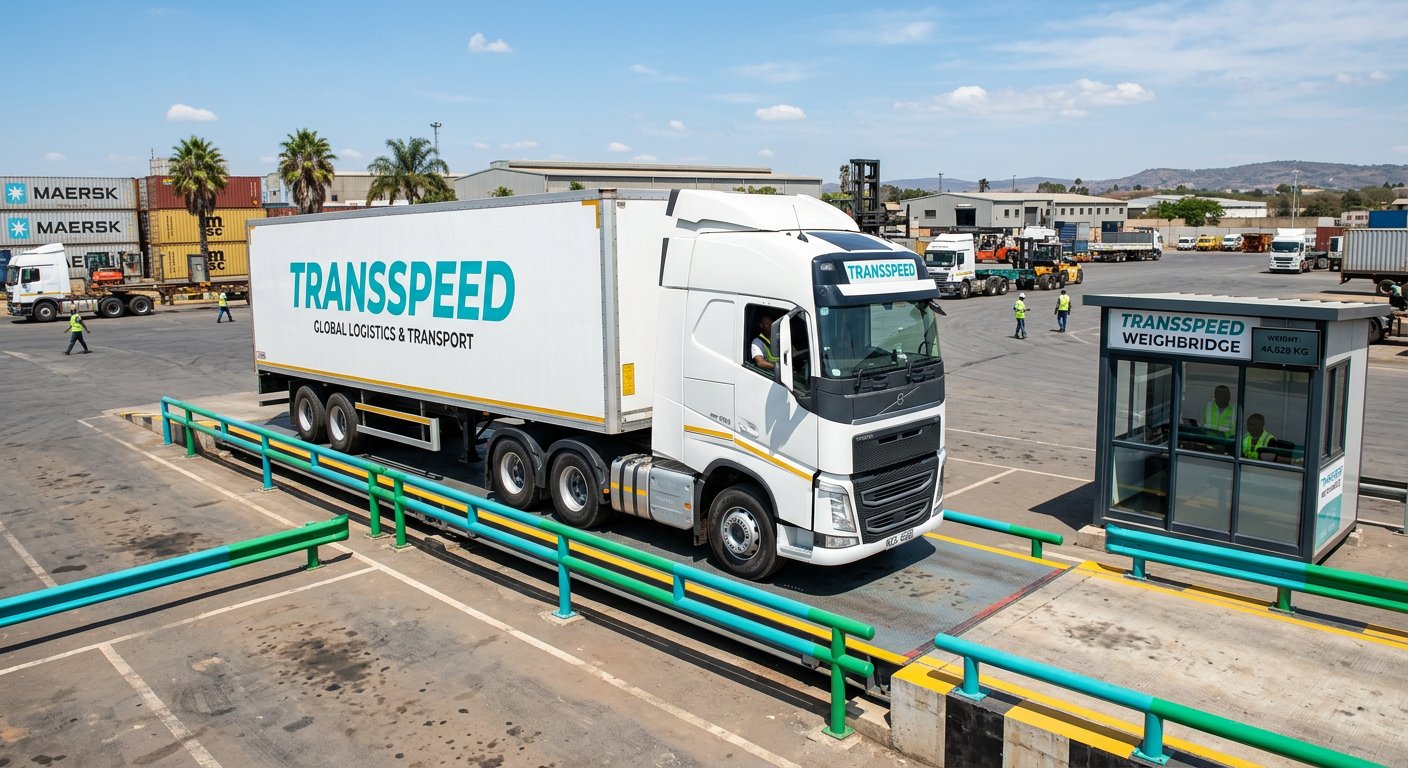 TransSpeed weighbridge in Katete, Zambia